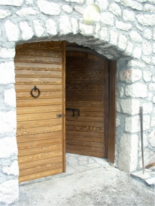 opened the door from outside