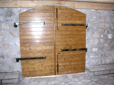 the door from inside